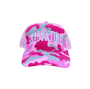 SHADY X TIMES PINK CAMO TRUCKER