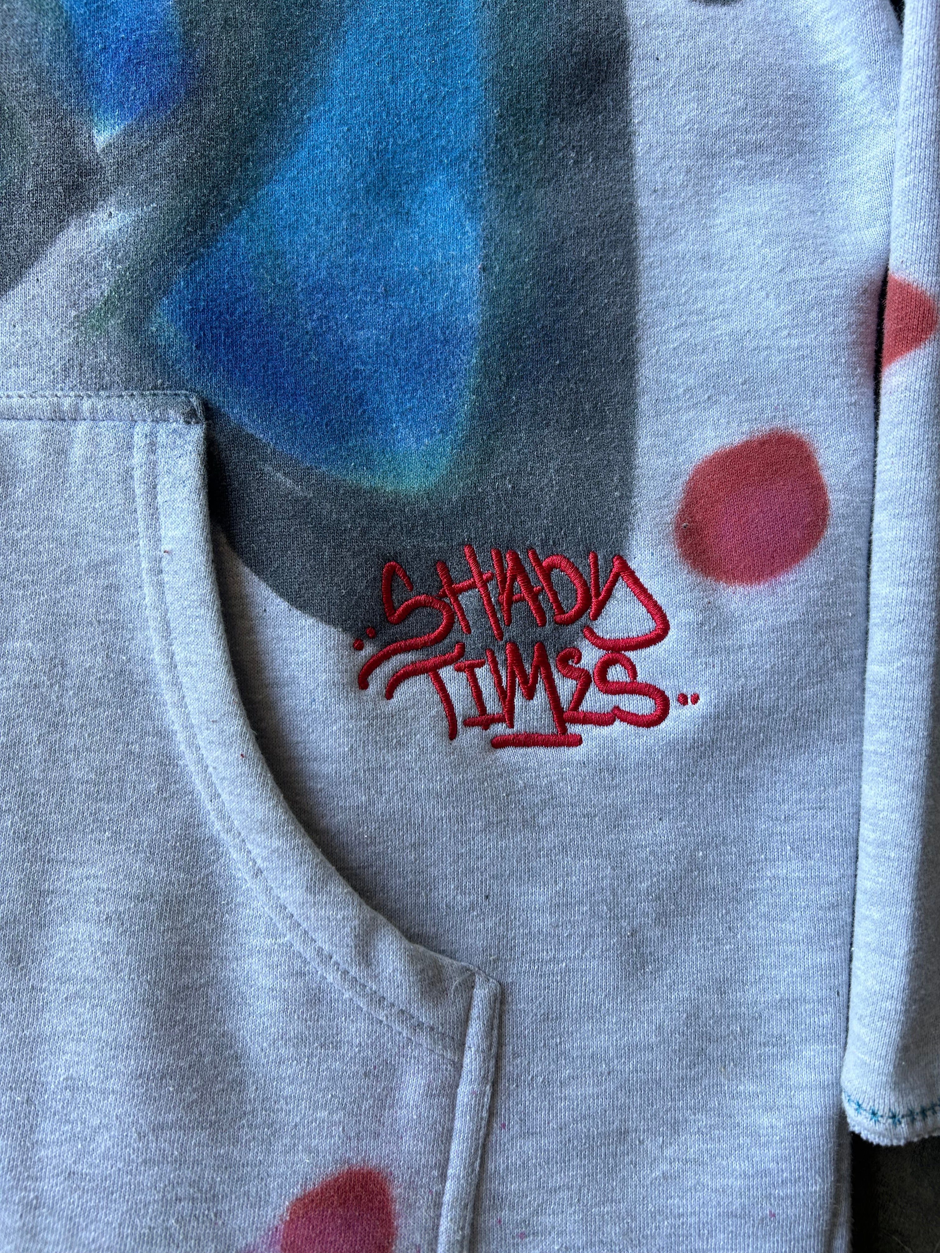 SHADY X TIMES HIT UP HOODIE - GREY/MULTI - 1 OF 1