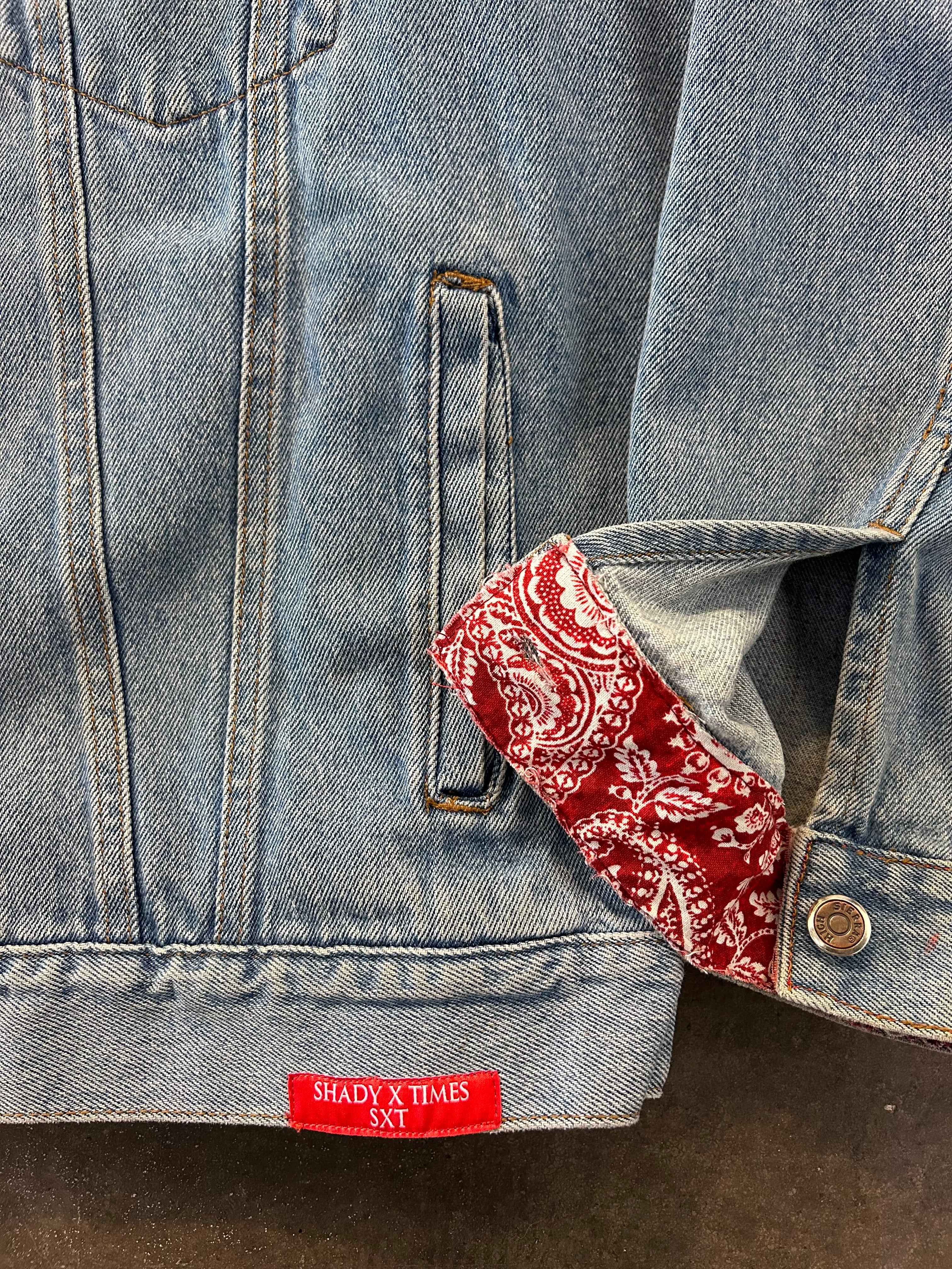 SHADY X TIMES DENIM JACKET - 1 OF 1