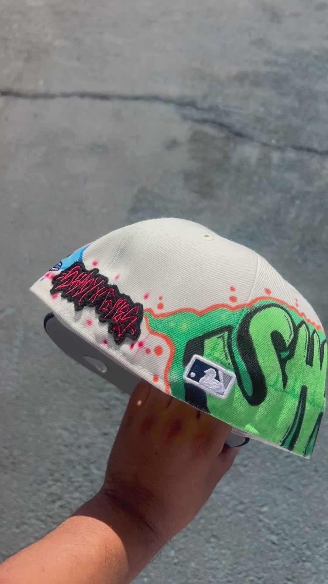 SHADY NY GRAFFITI FITTED - 7 3/8 - 1 OF 1