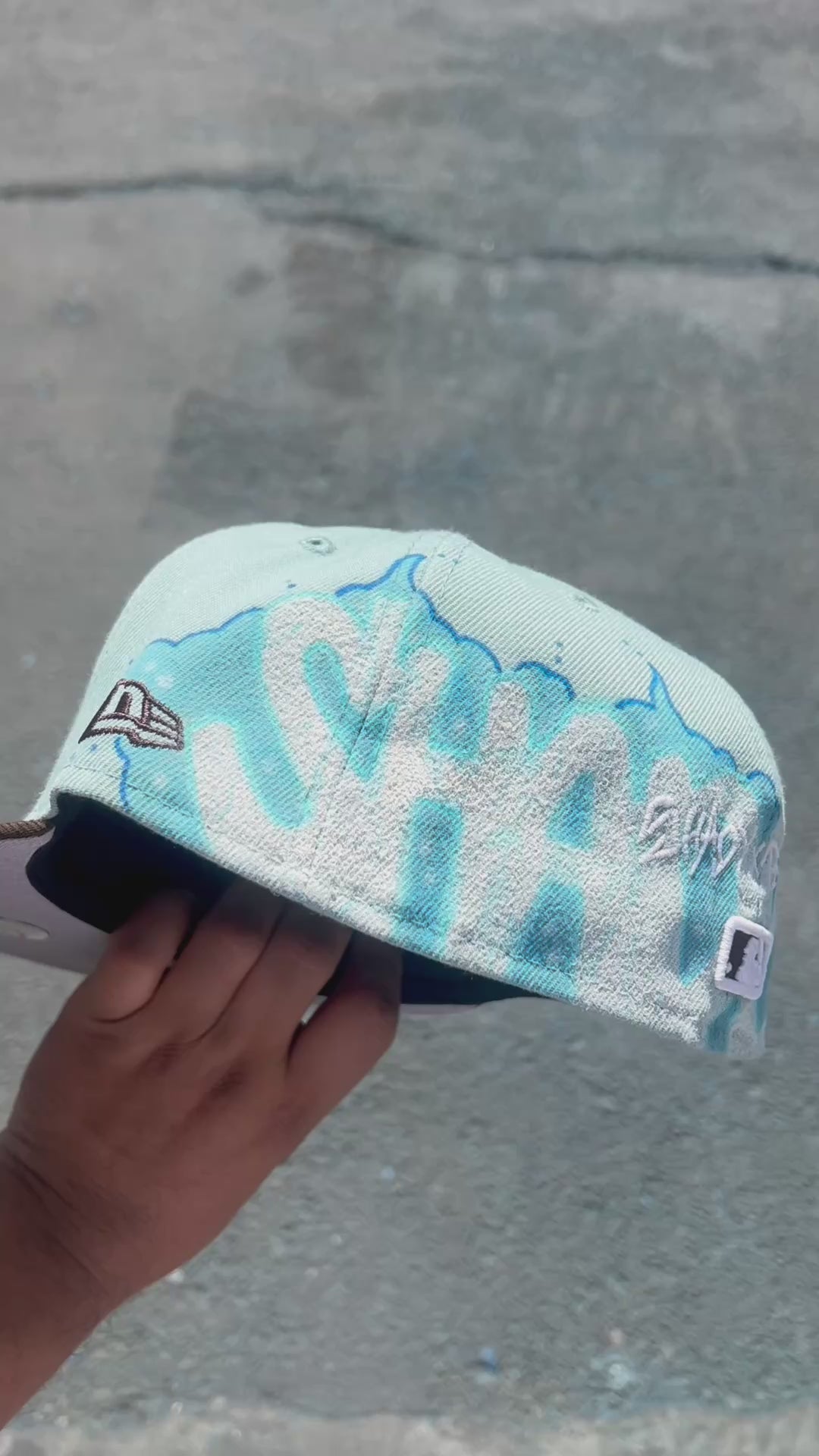 SHADY WHITE SOX FITTED - 7 1/2 - 1 OF 1